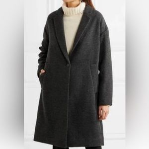 Madewell Monsieur Coat Gray